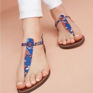 Sam Edelman Gigi Tropical Sandals Anthropologie Size 8 NWOT